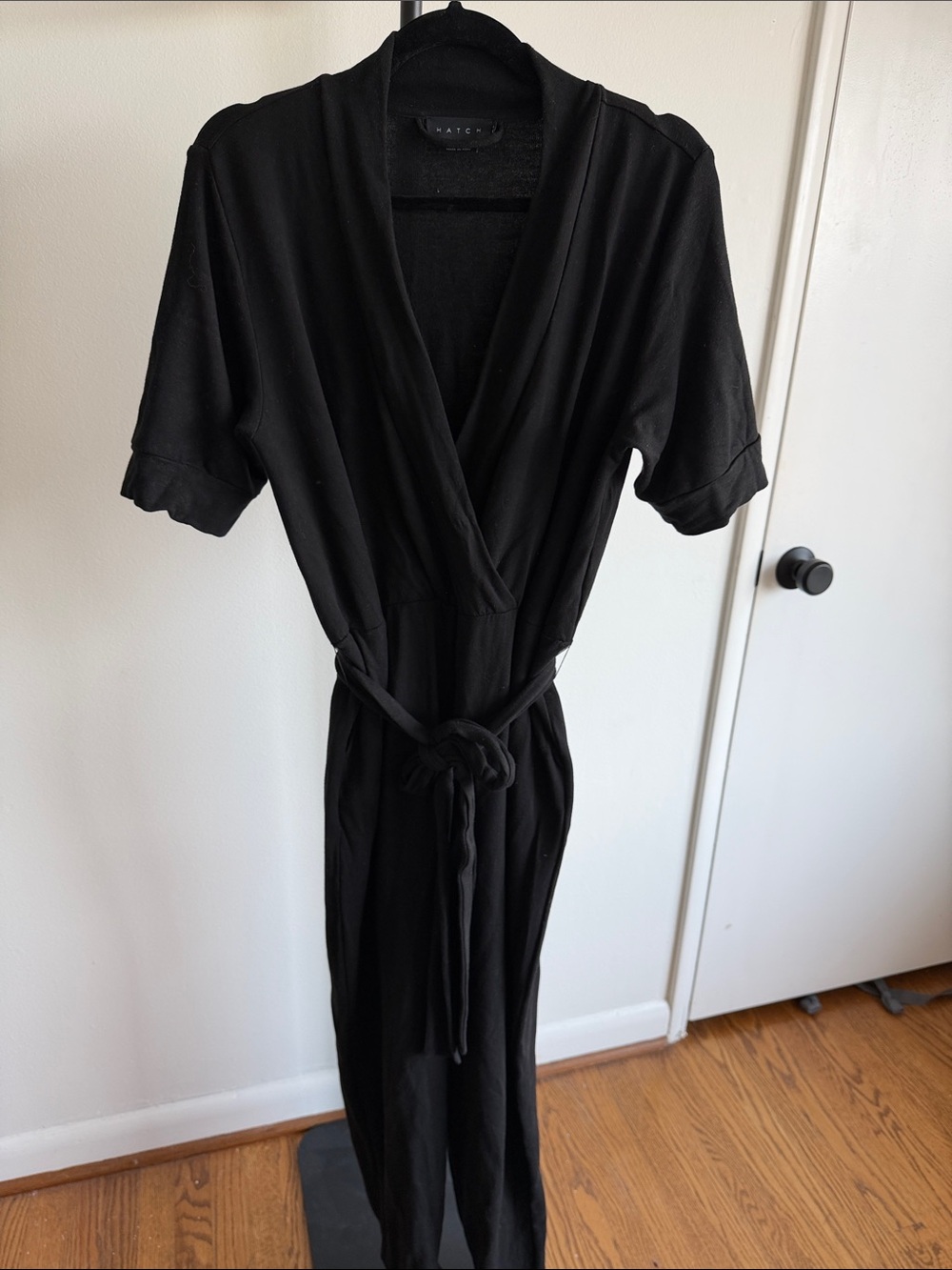HATCH The Easy Nursing Jumpsuit Black Size 2 Maternity Postpartum